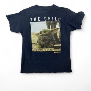 Star Wars The Child black cotton t-shirt